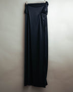 -SPECIAL– “Maison Martin Margiela” 12SS Draped satin maxi skirt
