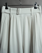 -MOOD MILLÉSIMES-  “BOSS” 20's elegant side slit wide trousers