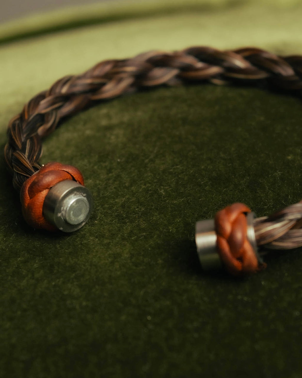 “HERMÈS” 00’s-10’s Crin de cheval horsehair bracelet