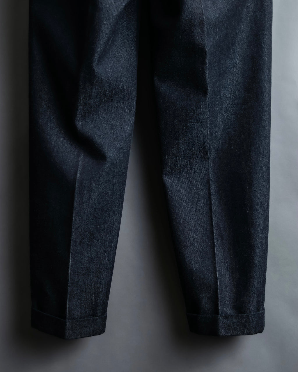 "PRADA" Wool cotton mix navy blue slacks