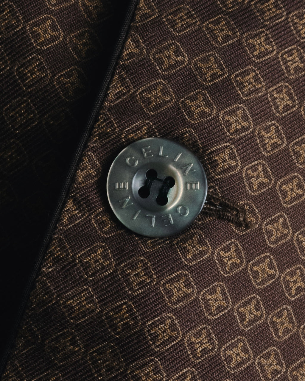 "CELINE" Monogram Pattern Relaxed Outfit