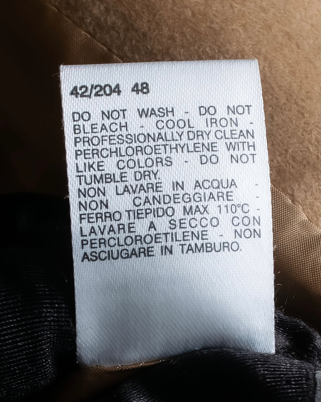 "Max Mara" Waist shape silhouette beige tailored jacket