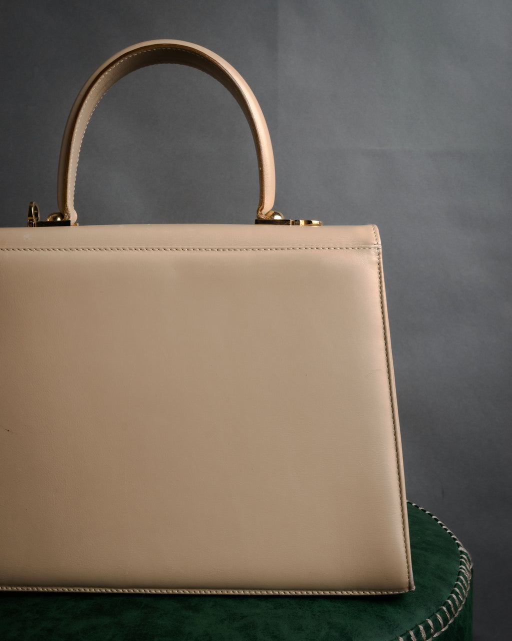 “Salvatore Ferragamo” 1990’s-00’s Gancini top handle bag
