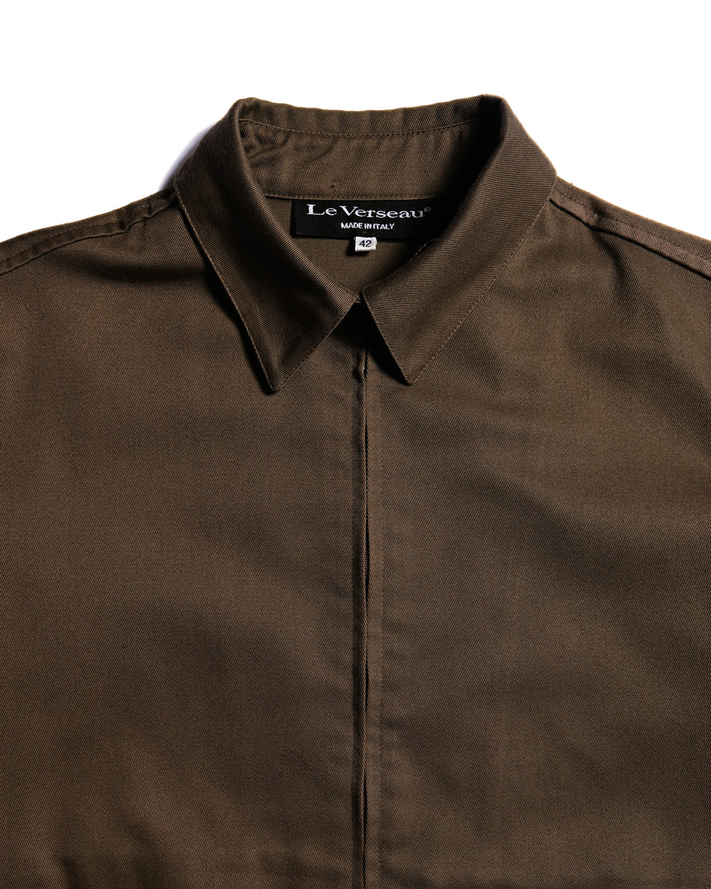 VINTAGE/ Short Length Cotton Jacket Brown