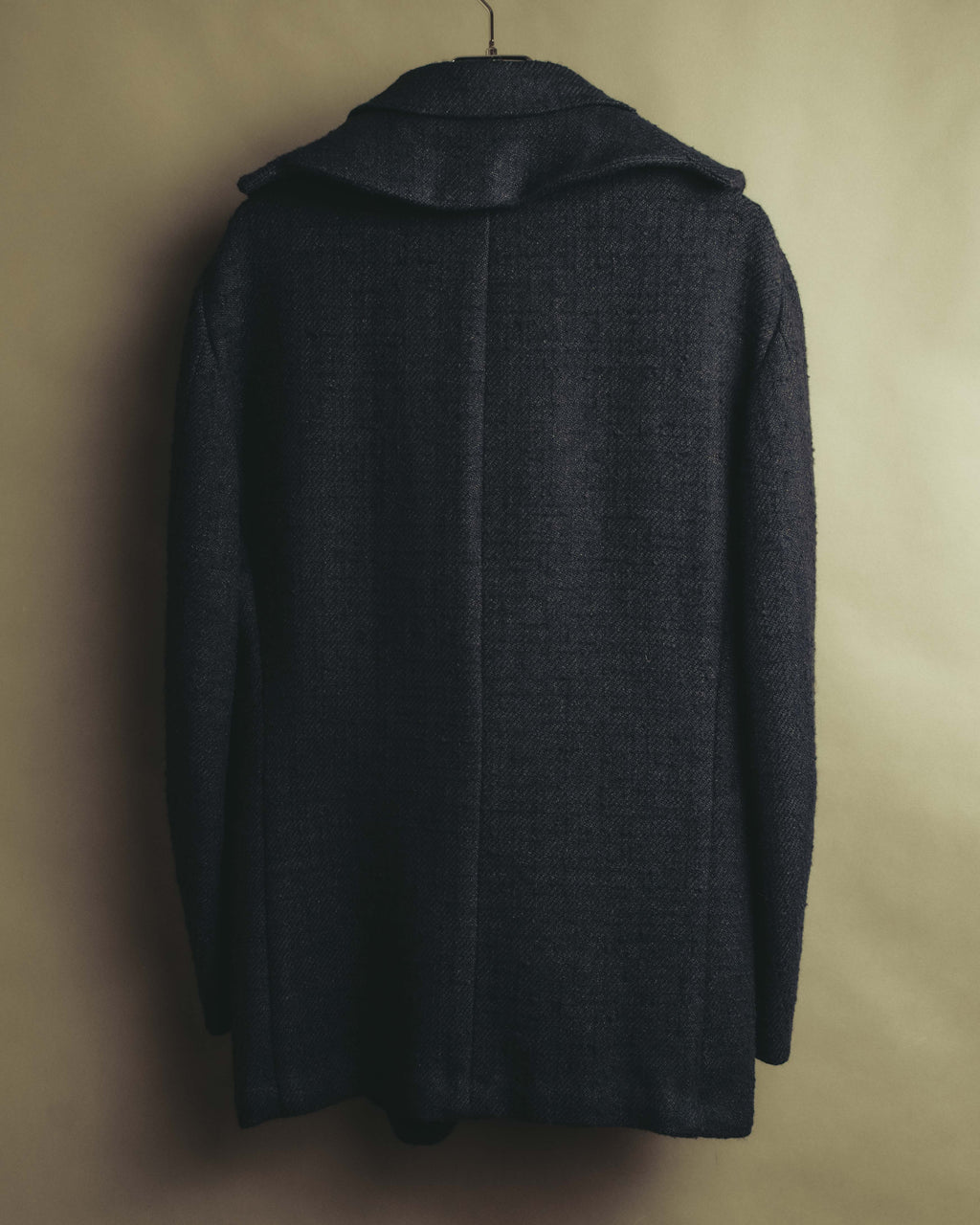 "BOTTEGA VENETA"  Late 90's-early 00's textured tailored short coat