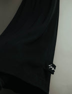 "Y's" Minimal black maxi skirt