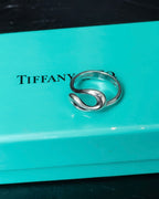 "Tiffany&Co" Elsa Peretti open wave ring