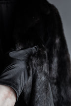 "GUCCI" Semi-custom atelier work fur long coat