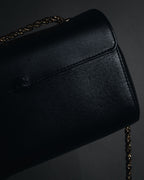 "Chloe" June bow-detail chain shoulder bag
