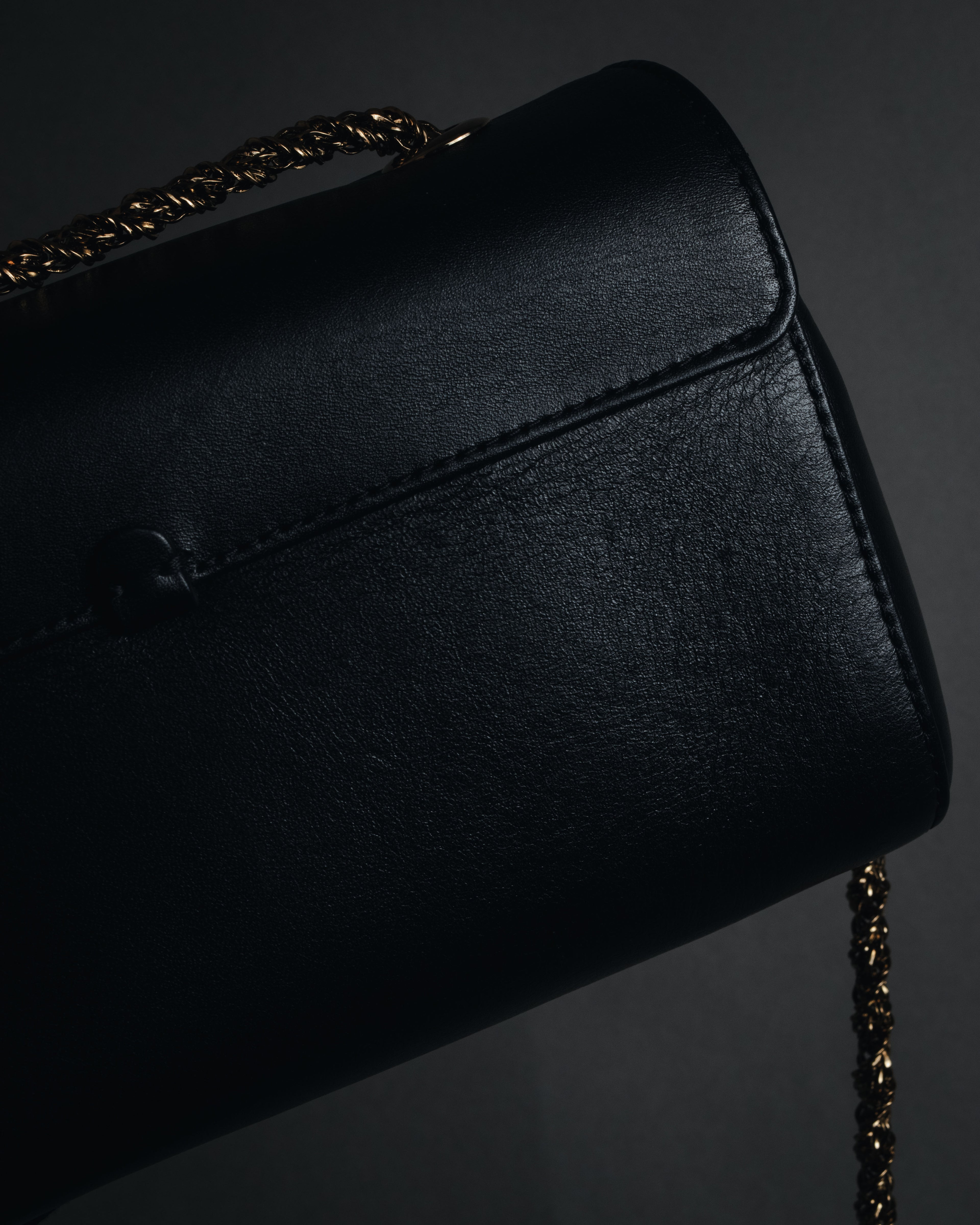 "Chloe" June bow-detail chain shoulder bag