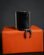 “HERMES” 2010’s Fetiche horseshoe charm scarf ring