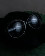 "Christian Dior" Black frame engraved logo sunglasses