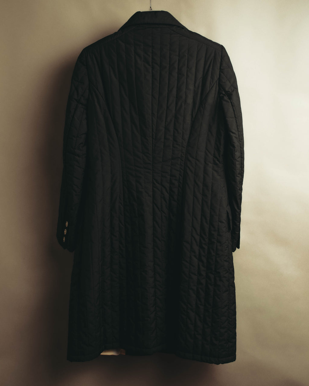 “Salvatore Ferragamo” 00’s-10’s Padded tailored long coat