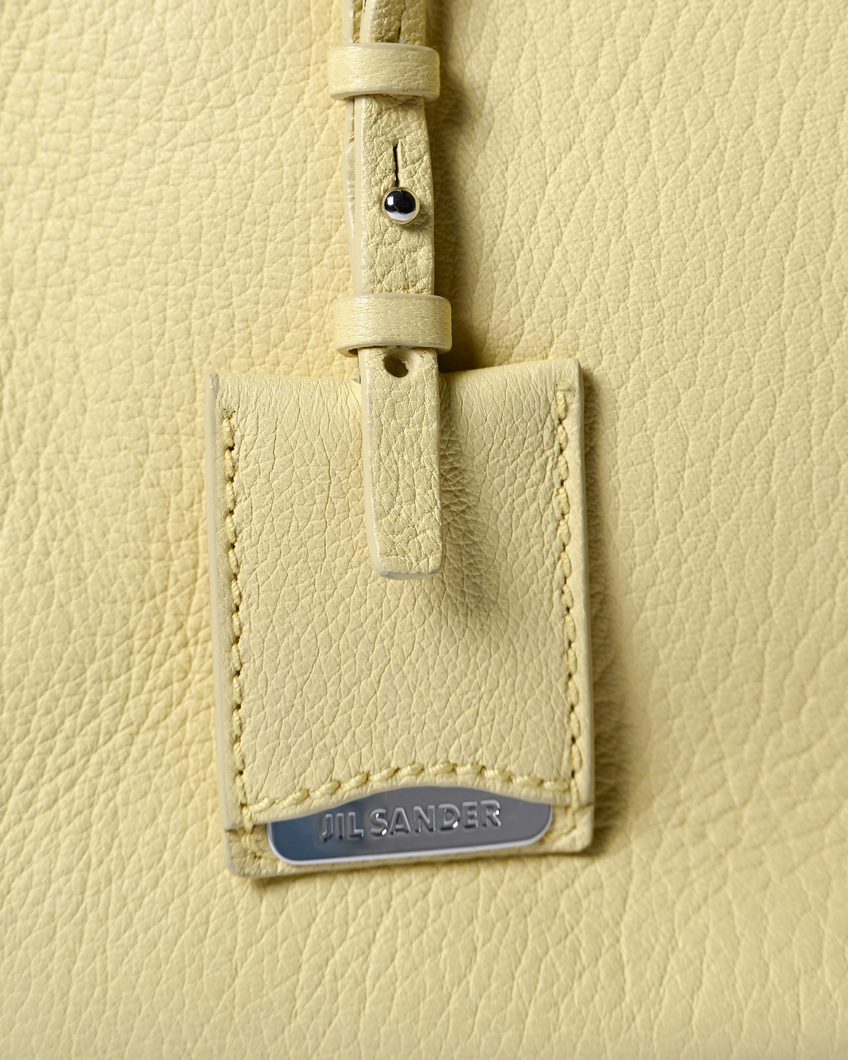 JIL SANDER/ Minimal Designed 2 Way Boston Bag Pastel Yellow – MOOD