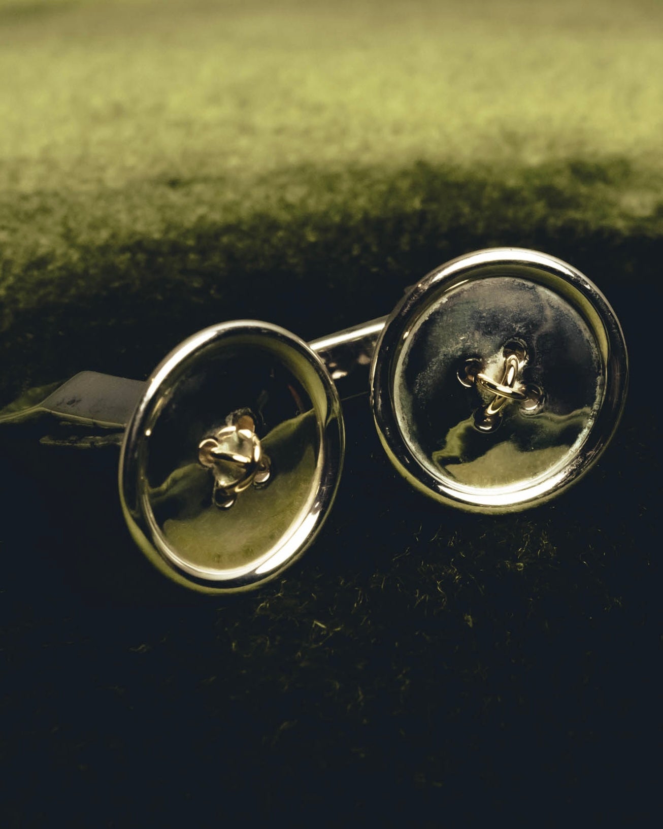 "Tiffany & Co." 90's-00's Sterling silver knot cufflinks