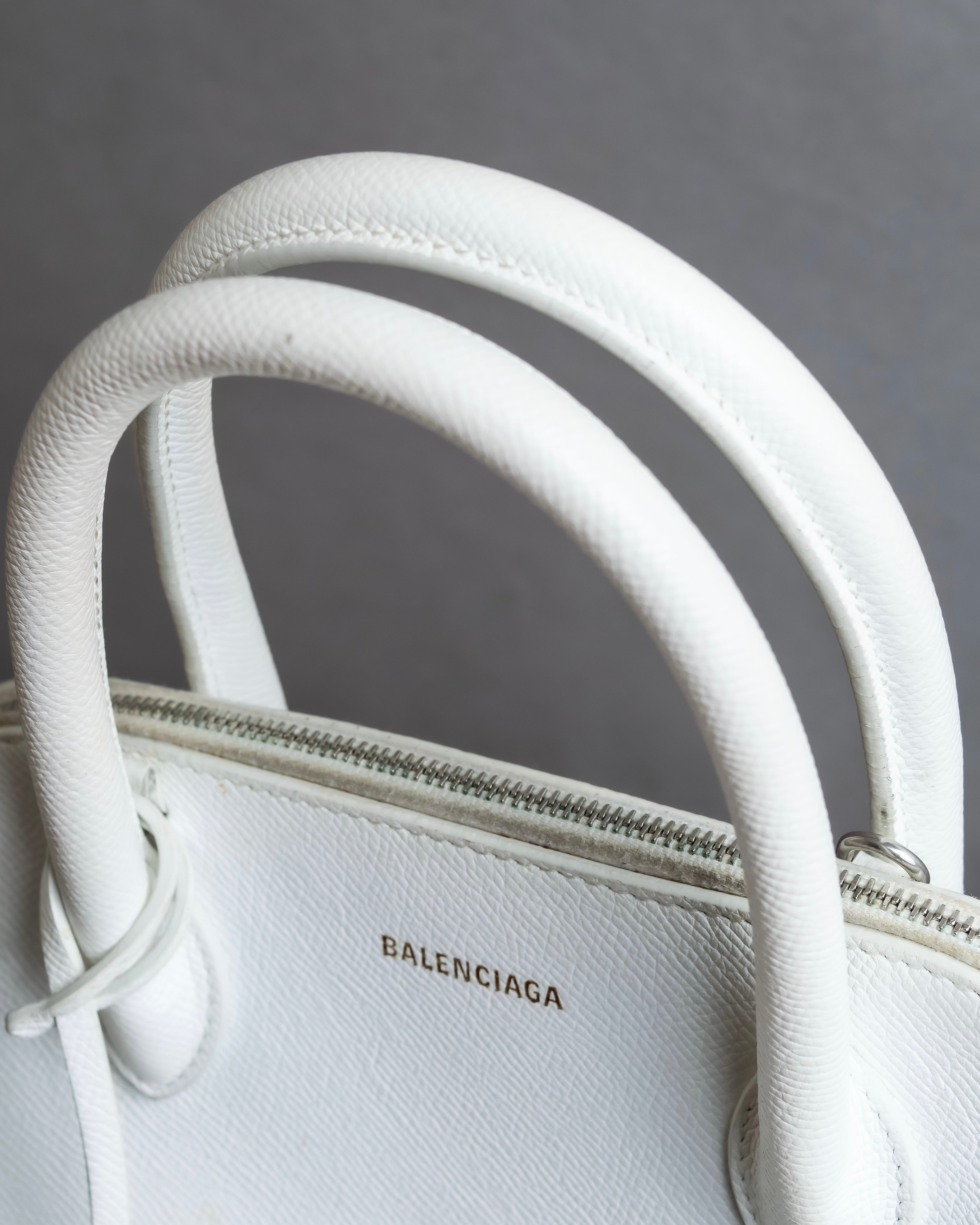 "BALENCIAGA" VILLE TOP HANDLE LEATHER HANDBAG