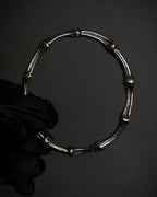 "Tiffany&Co" Bamboo motif design silver 925 bangle