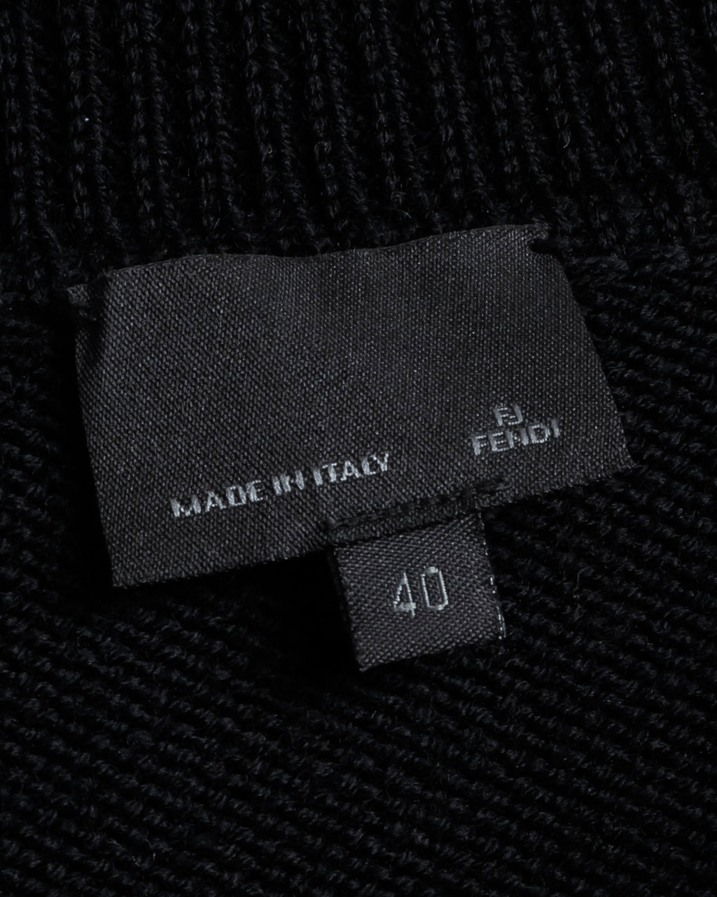 "FENDI" Raglan sleeves short length zip-up knit