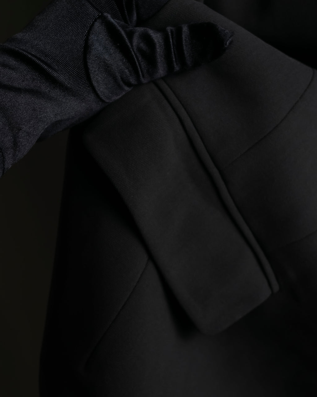 "Jil Sander+" Peaked label minimalist design tailored coat