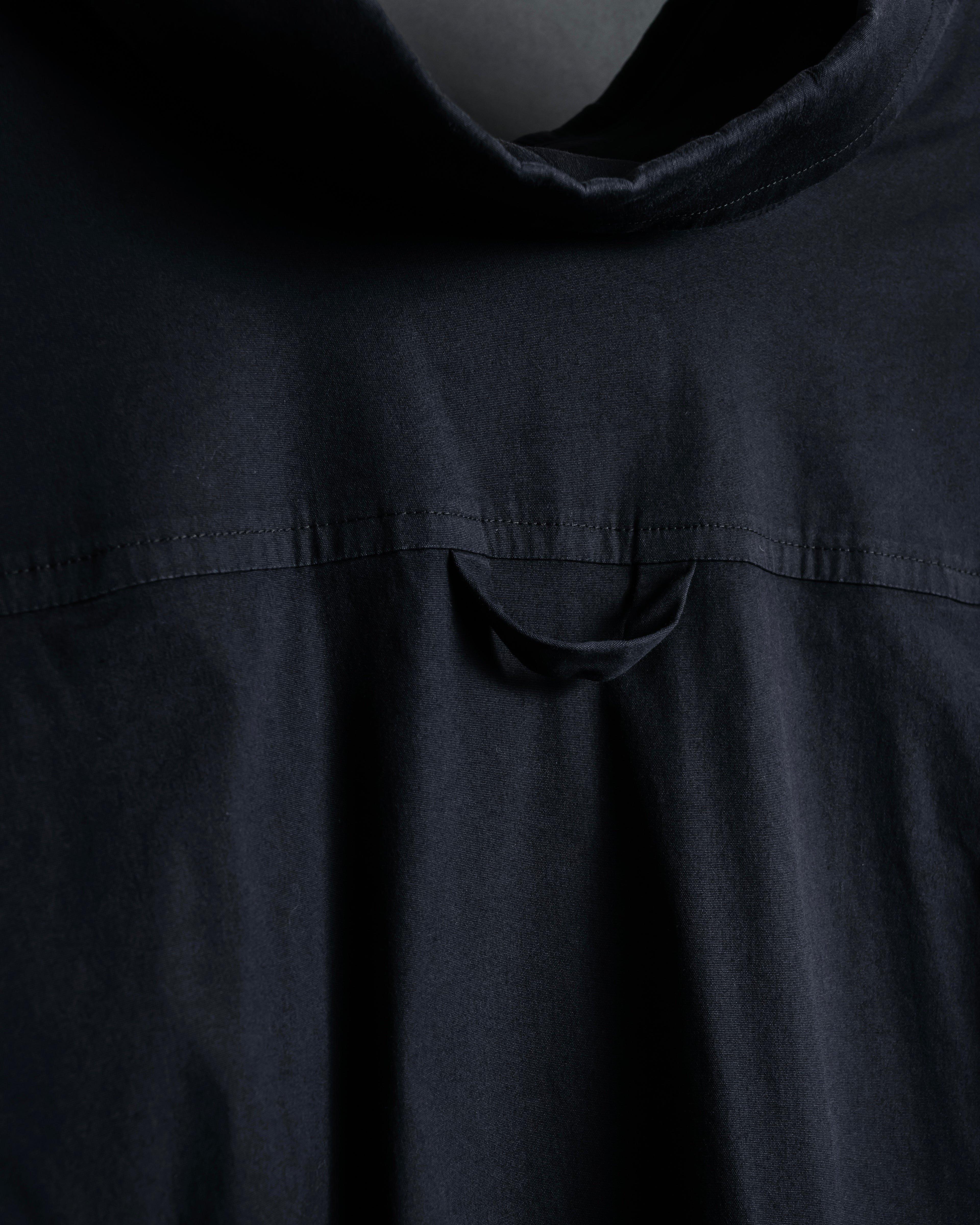 “BALENCIAGA” Button-down collar relaxed shirt