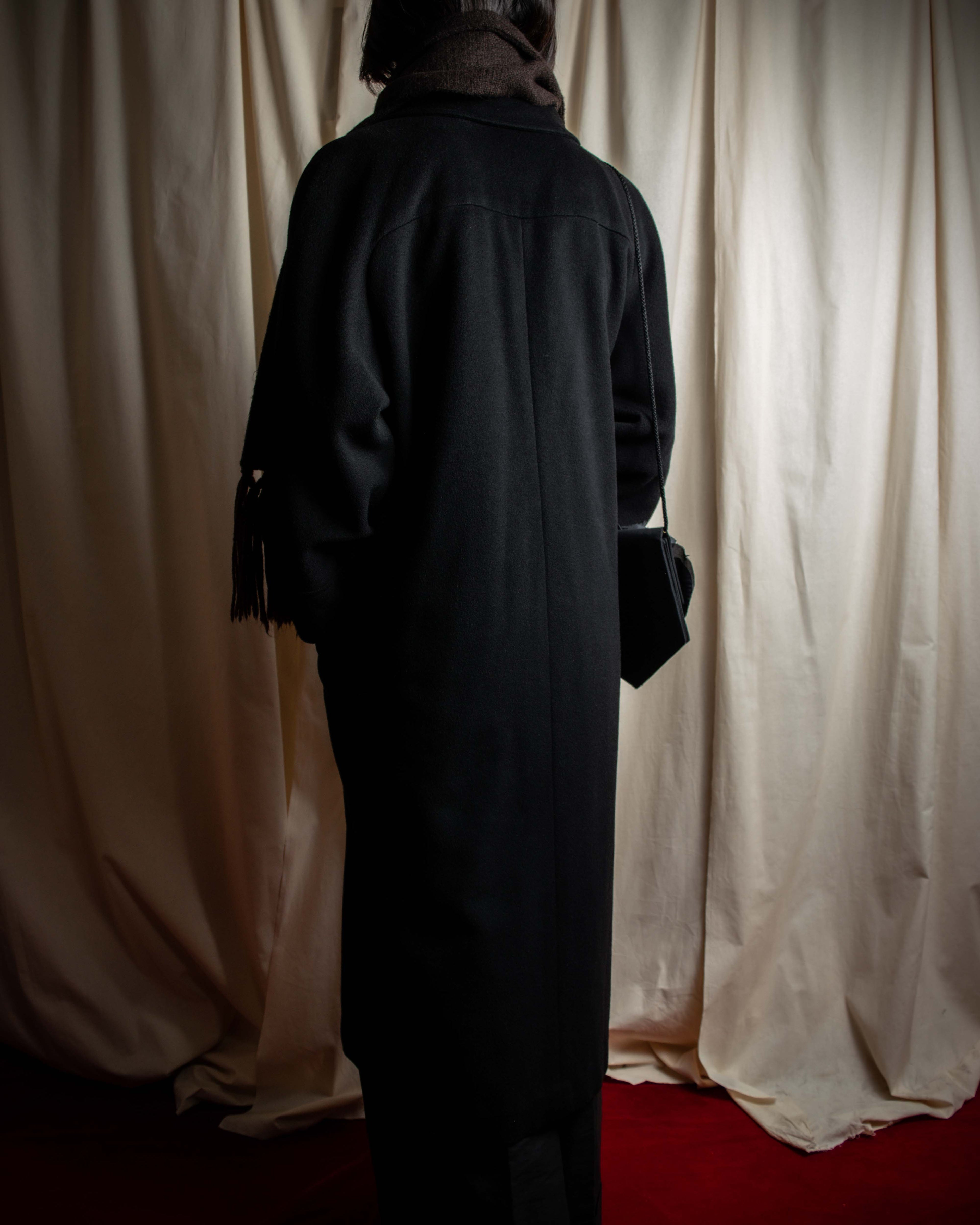 "Chloe" Peak lapel classically tailored chester coat