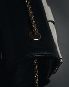 "Chloe" June bow-detail chain shoulder bag