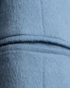 “CELINE “ beautiful shaped sky blue tailored jacket