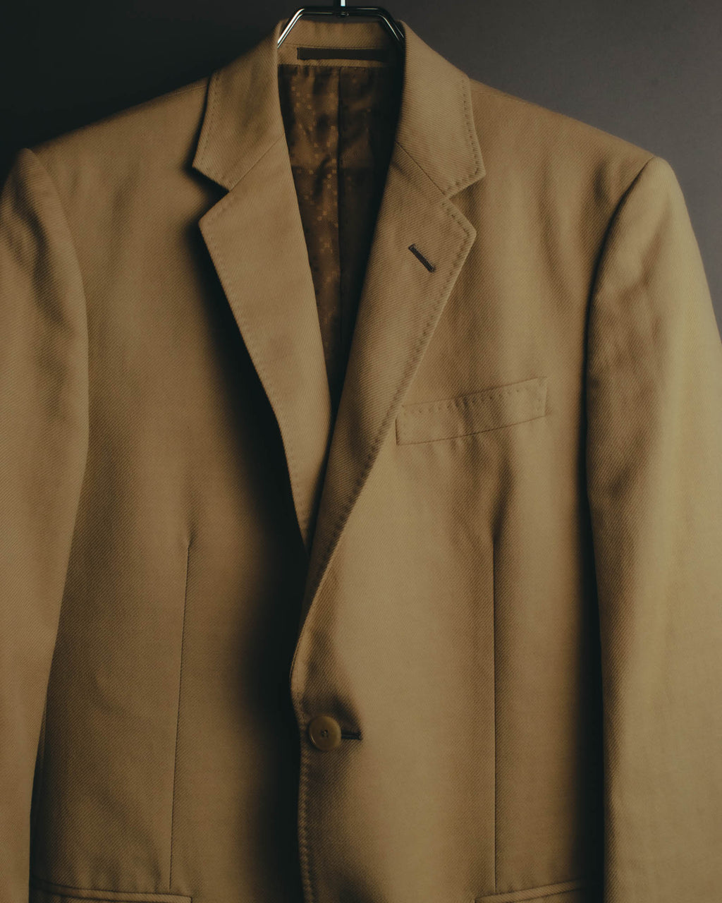 “GUCCI” 00’s-10’s Cotton mohair tailored jacket
