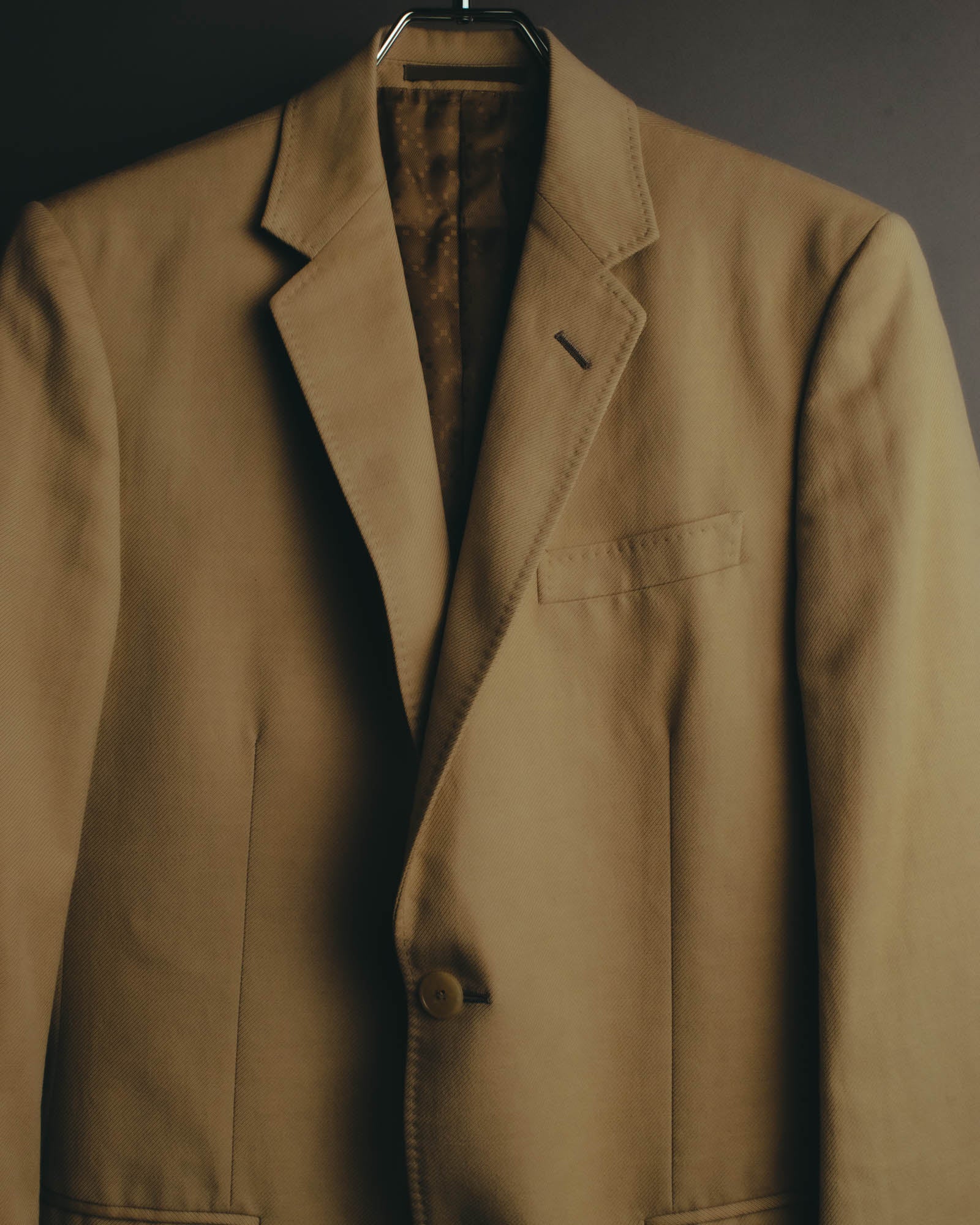 “GUCCI” 00’s-10’s Cotton mohair tailored jacket