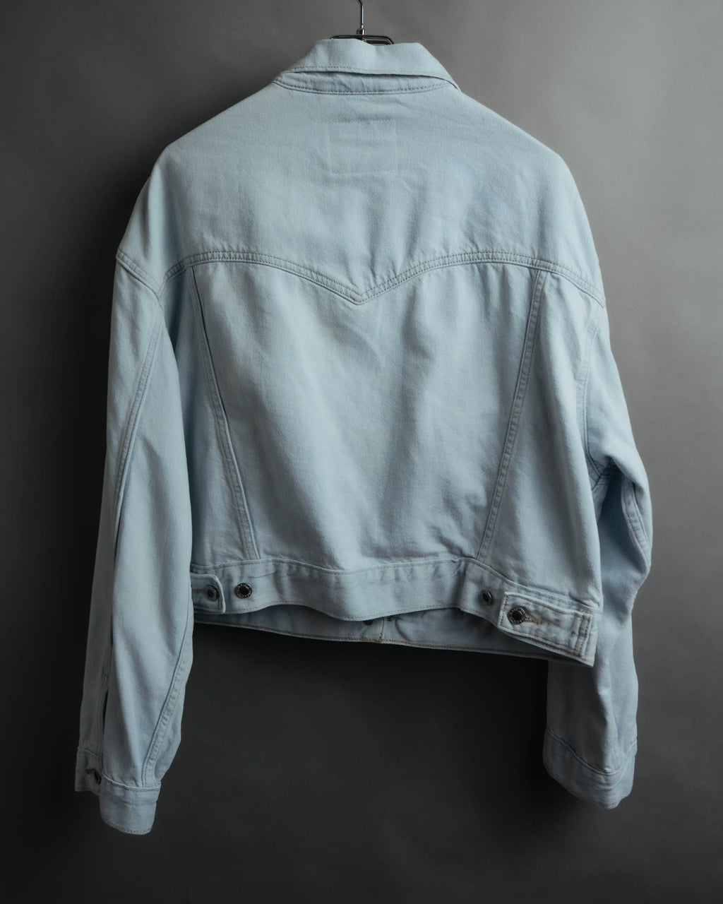-MOOD MILLÉSIMES- “Levi’s SilverTab” 2010’s-20’s silvertab cropped light wash denim jacket