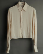 “CELINE” 2019-2024 Short length viscose shirt