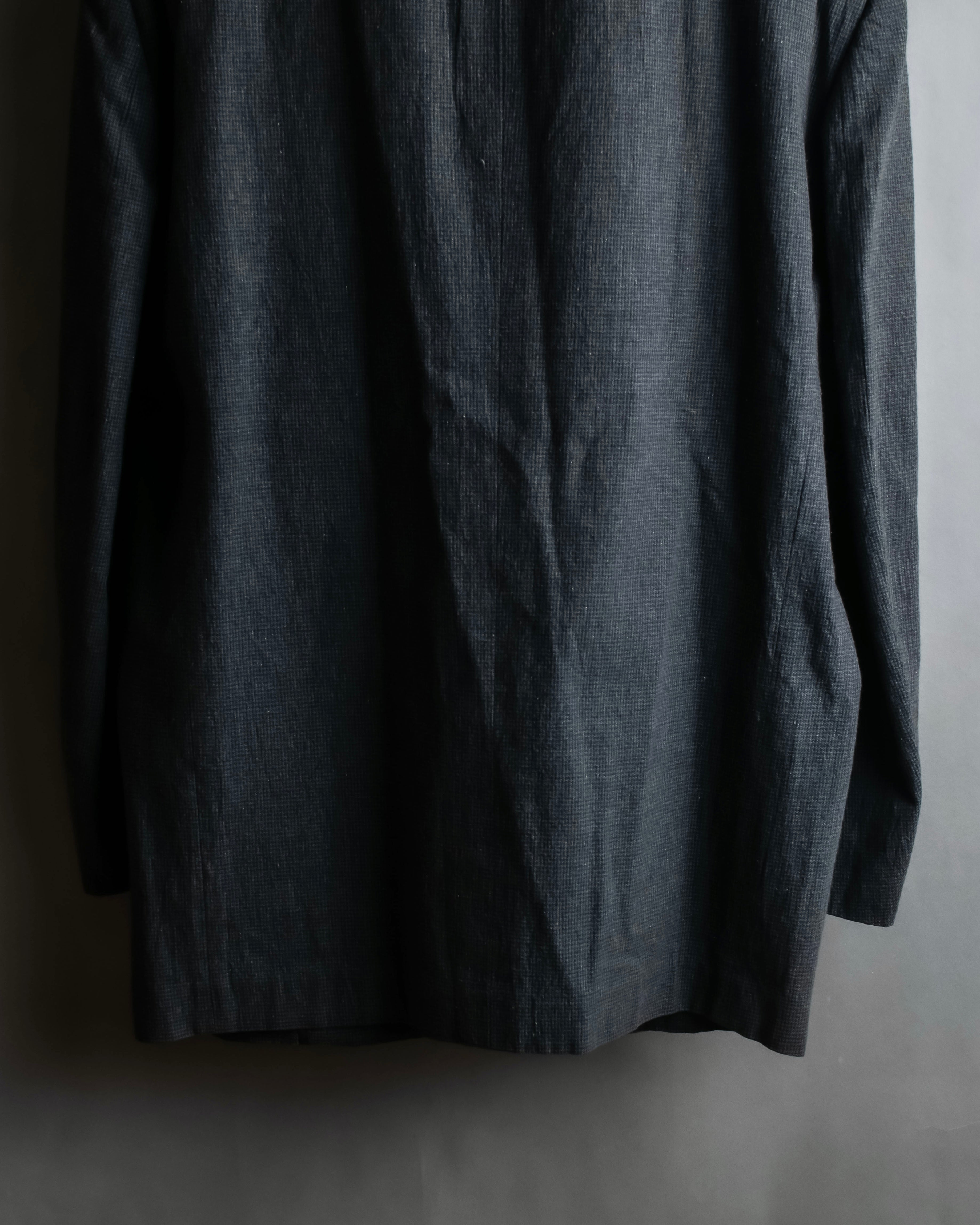 "COMME des GARCONS HOMME" 03SS fine all-over pattern cotton tailored jacket