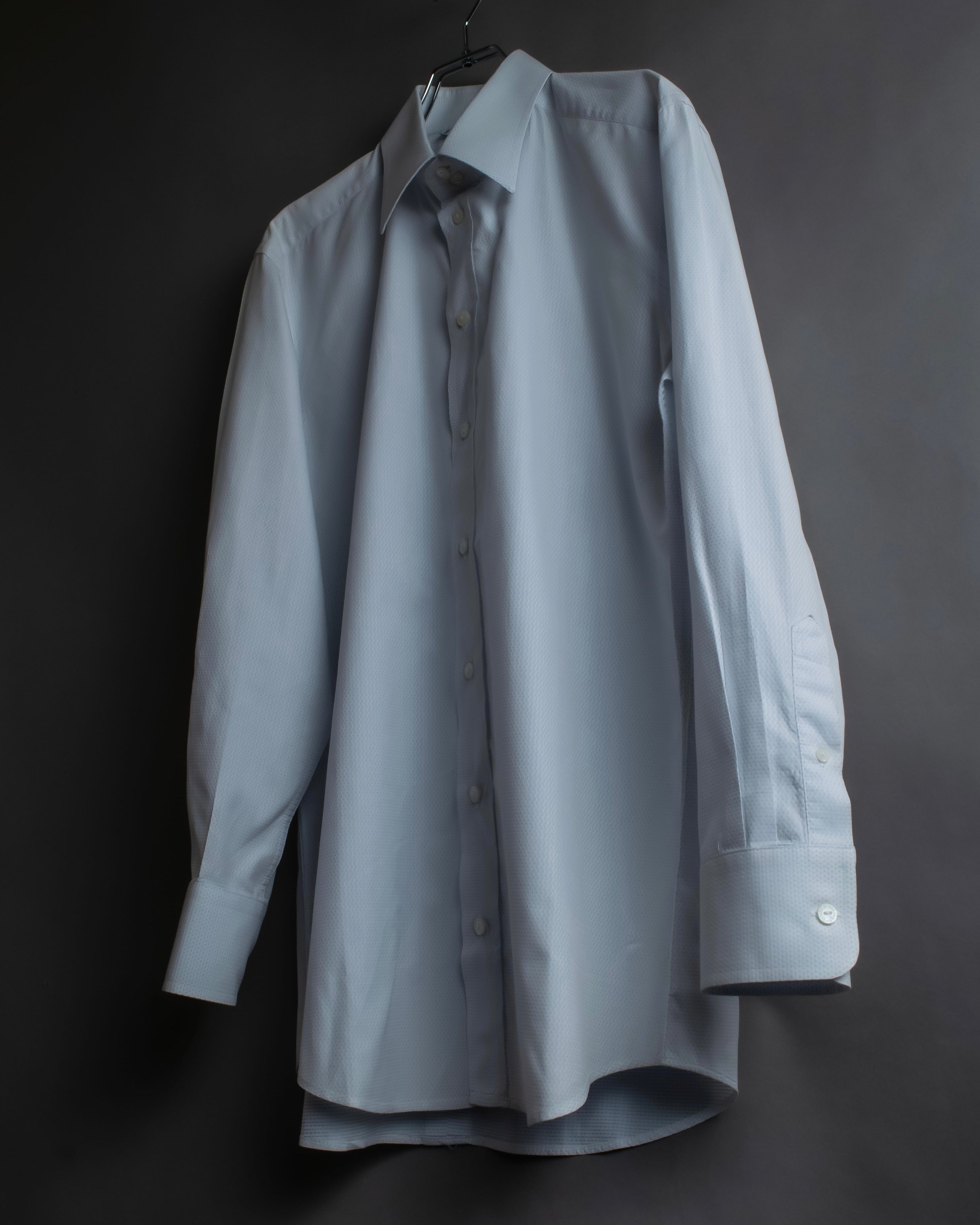 "Dolce & Gabbana" Geometric print slim fit shirt