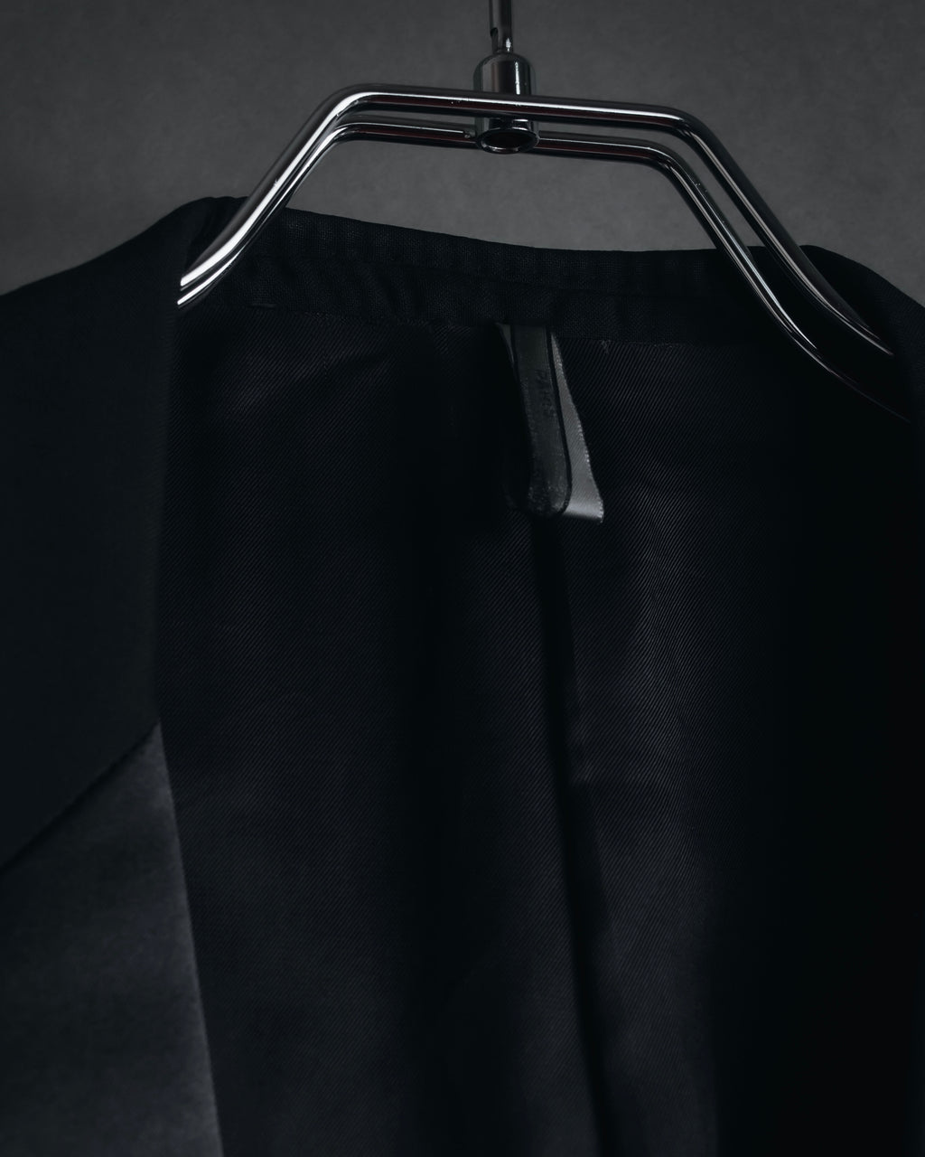 "Dior Homme" Chris Van Assche design satin lapel tuxedo set up