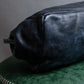 "ANN DEMEULEMEESTER" Tucked design purse leather one handle bag