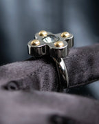 "LOUIS VUITTON" Berg love letters metal ring