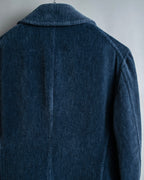 "Comme des garçons robe de chambre" Beautiful velour double half coat