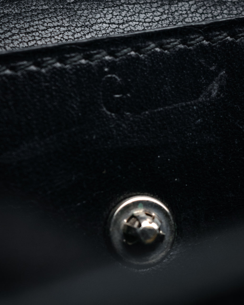 –SPECIAL– “HERMES” 50’s-60’s Escale box calf top handle bag