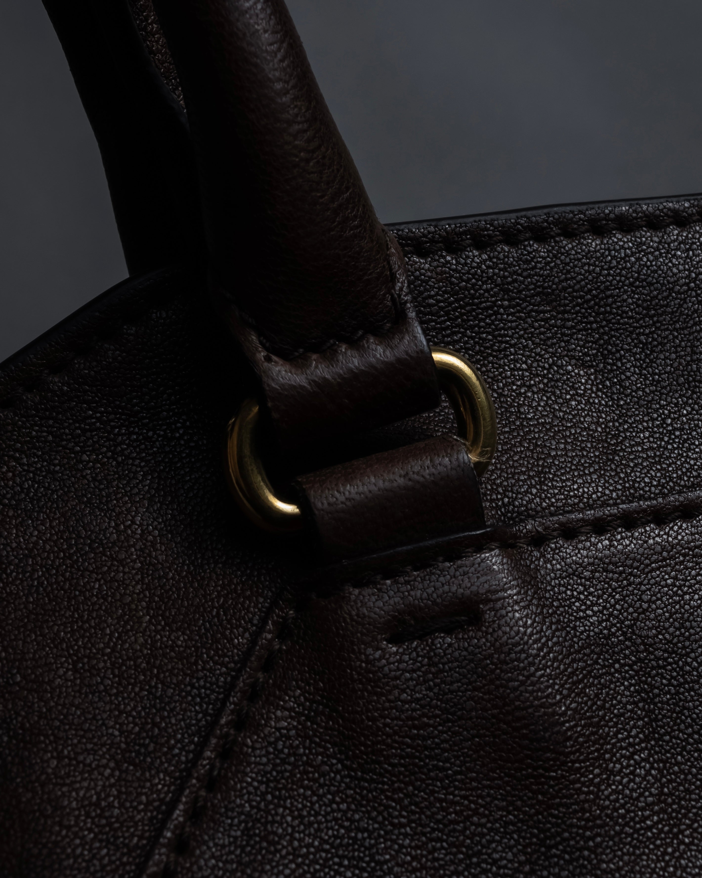 "YVES SAINT LAURENT" 11'year-12'year Chic Gabas leather bag