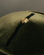 -SPECIAL- “Balenciaga” 80’s-90’s Gold tone round watch