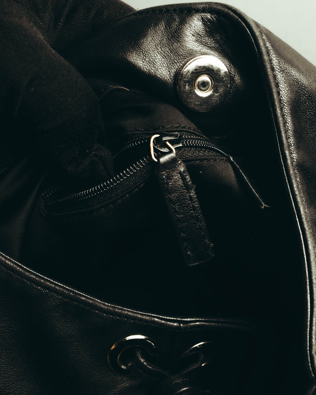 "Sergio Rossi" 00's-10's Soft leather hobo shoulder bag