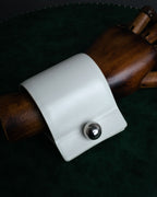 “JIL SANDER” 2020’s Sculptural leather cuff bangle