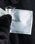 "CHANEL" Back button design flared maxi skirt