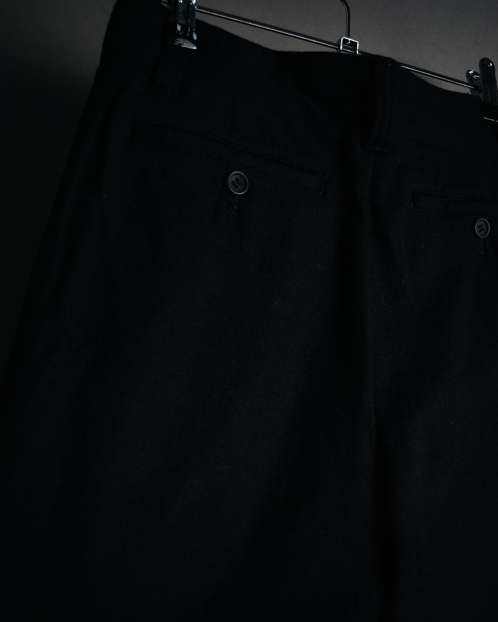 “JUNYA WATANABE COMME des GARÇONS” 2003 AW Structured wool melton wide trousers