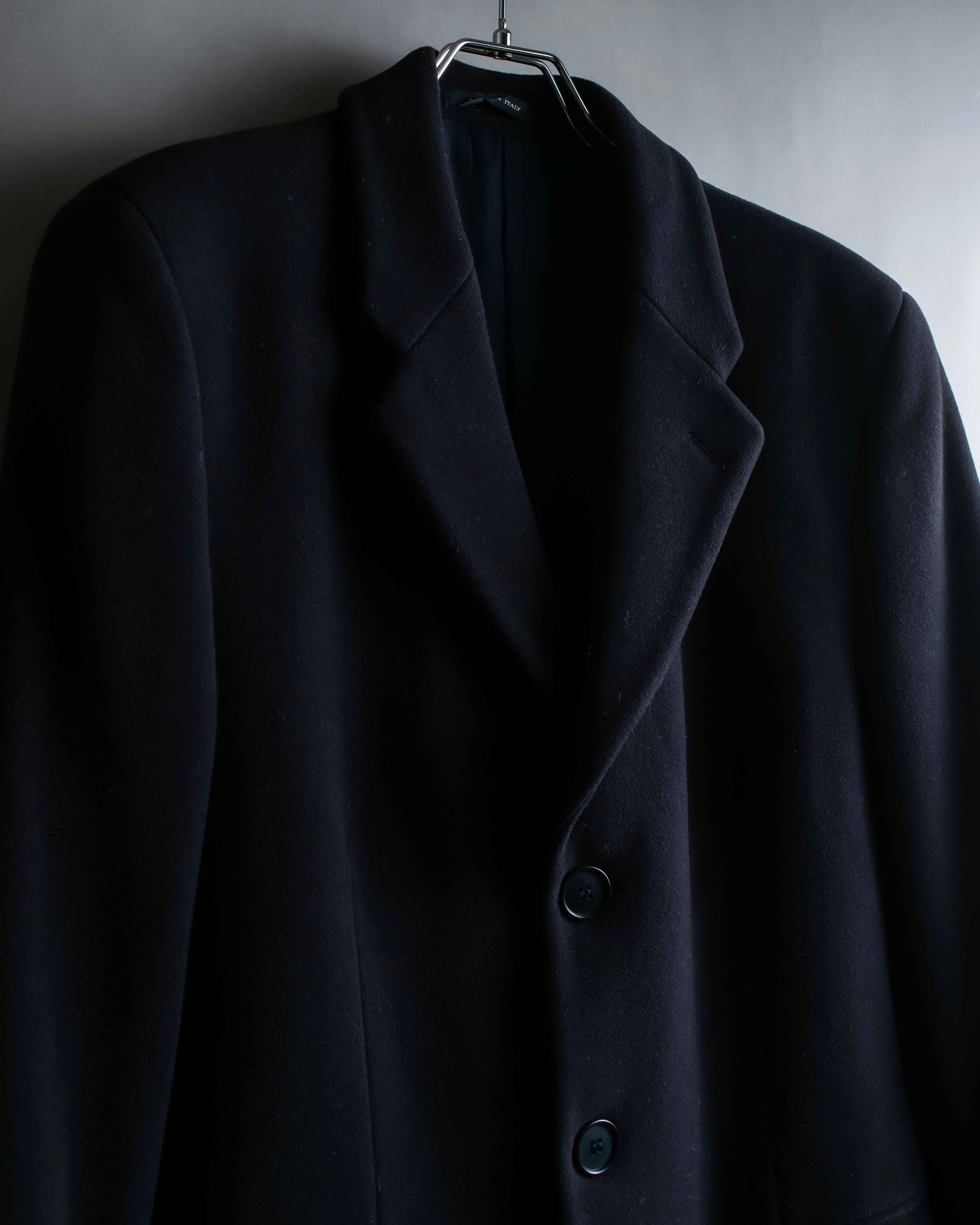 "EMPORIO ARMANI" Single-breasted oversized chester coat