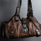 "Chloe" Out pocket design silverado hand bag