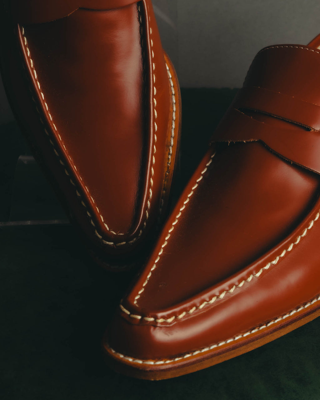 “tricot COMME des GARCONS”
00’s-10’s leather penny loafer