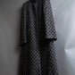 "ARMANI COLLEZIONI" Three-dimensional twill stand up collar long coat