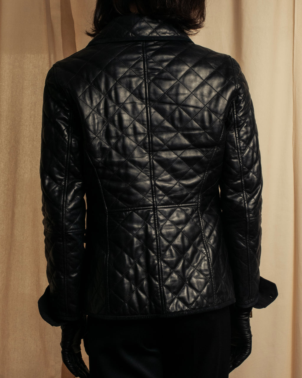 -SPECIAL- "LOEWE" 2009-2013's Quilted design reversible lambskin jacket