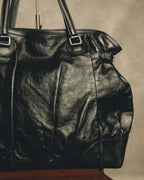 "GUCCI" 00's-10's Slouchy oversized leather tote bag